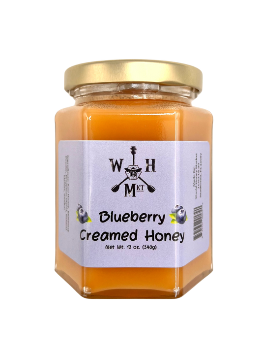 blueberry creamed honey