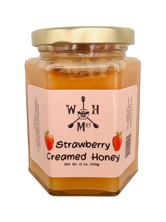 strawberry creamed honey